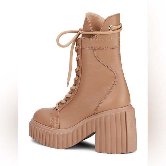 AGL Tania Leather Ankle Booties - Picture 4 of 13